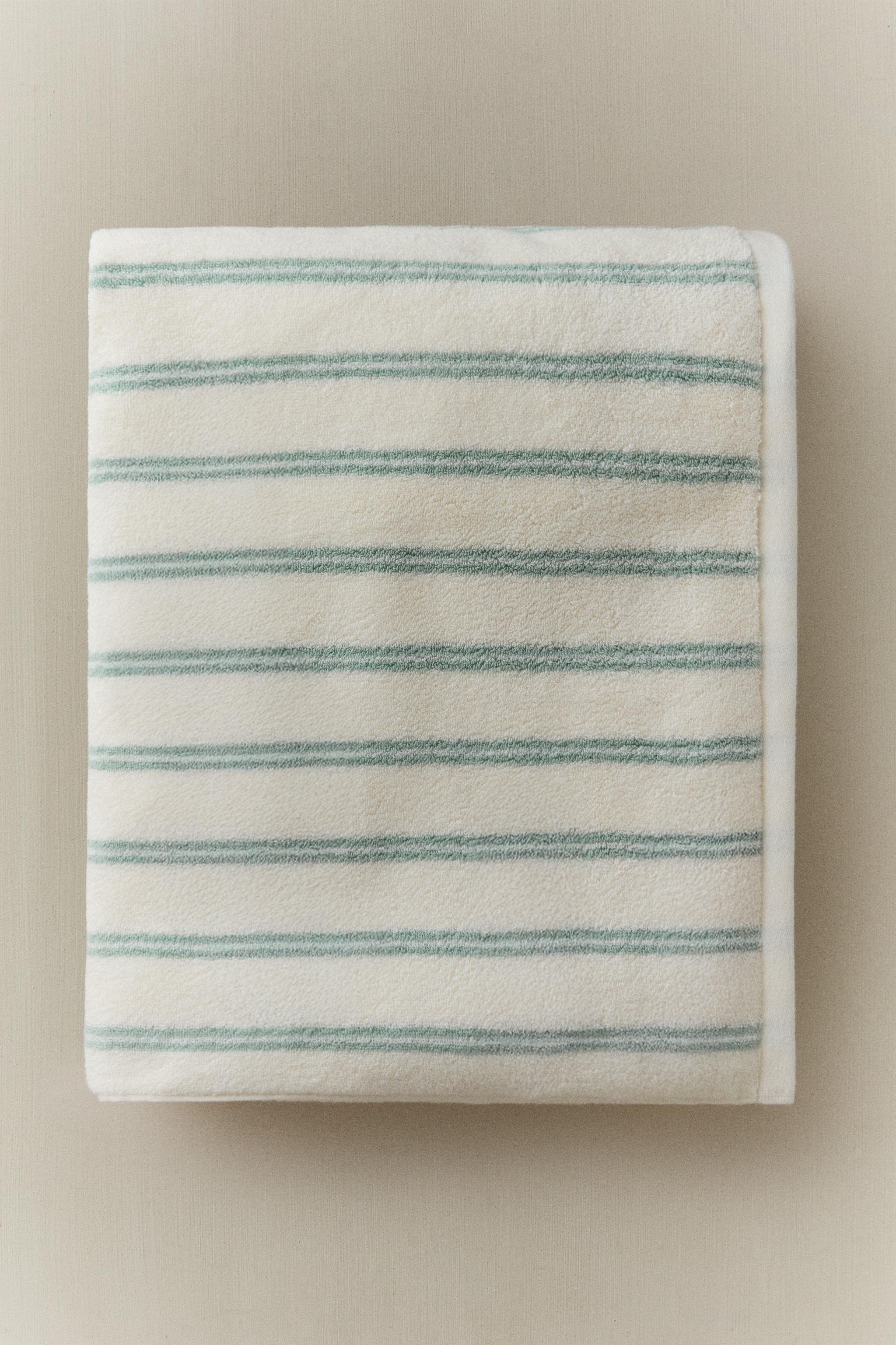 DOUBLE STRIPE BATH TOWEL